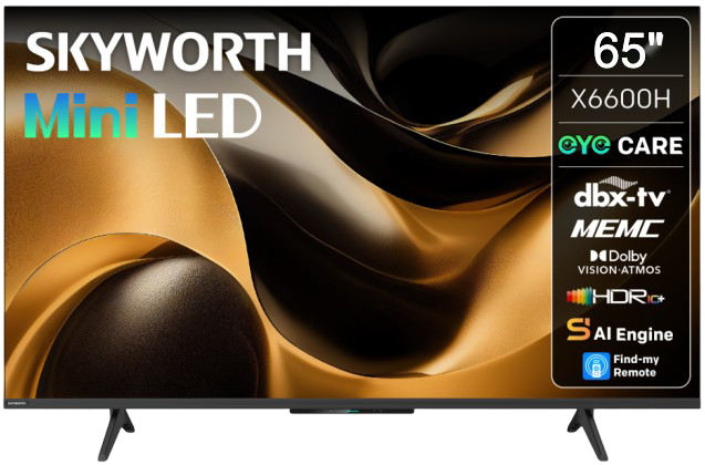 Skyworth 65 " 4k Uhd Mini Led Google Tv
