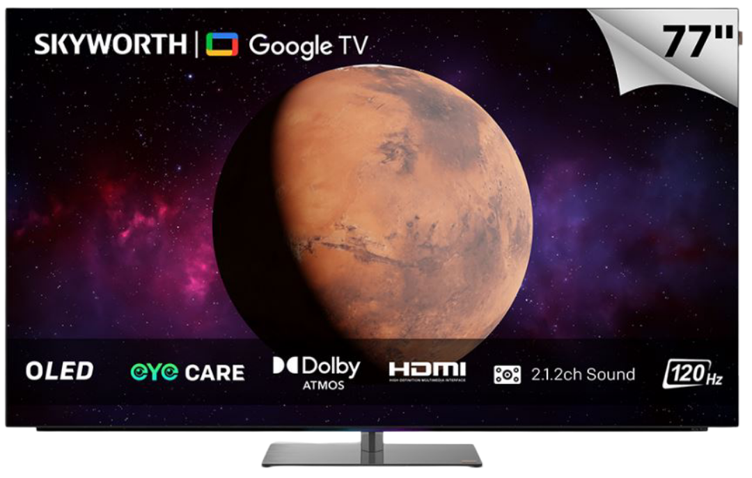 Skyworth 77 " Sxf9850 Oled Uhd Google Tv